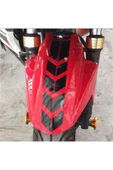 Sönmez Dijital Motorsiklet Çamurluk Şerit Sticker - Motorsiklet Sticker - Motor Sticker - 6cm X 35cm - 1