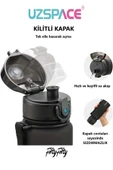 Uzspace 500 ml Soft Touch Trıtan Su Matarası - 3