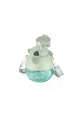 Vagonlife TKK 1000ml Pipetli/Pipetsiz Kullanıma Uygun Askı Kayışlı Bear Desen Tritan Su Matarası thumbnail 2