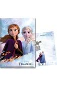KESKİN COLOR Frozen 2 14x20 80 Yp Kilitli Hatıra Defteri thumbnail 2