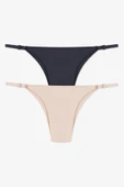 Kadın Ayarlanabilir Lastikli Mikro Slip - 4