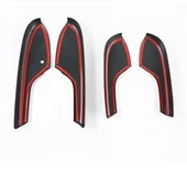 Honda Civic FK7 FC5 Type-R için 2016-2021 Karbon Fiber Kapı Kol Dayama Koruyucu Kapak Trim thumbnail 6