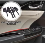 Honda Civic Fk7 Fc5 2017-2020 Iç Kapı Kol Dayama Karbon Fiber 2 Adet Ön Taraf 2 Adet Arka - 3