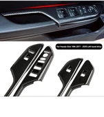 Honda Civic Fk7 Fc5 2017-2020 Iç Kapı Kol Dayama Karbon Fiber 2 Adet Ön Taraf 2 Adet Arka - 4