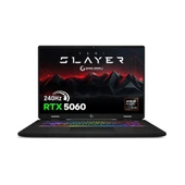 Game Garaj Slayer R9MXL-5060 C4 AMD Ryzen 9 8940HX 64GB RAM 2TB SSD RTX5060 17" QHD+ 240Hz IPS FreeDOS Oyuncu Laptop - 2