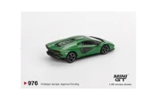 Mini GT 976 Lamborghini Countach LPI 800-4 Verde Medio LHD MGT00976-L 1/64 Model Araba thumbnail 3
