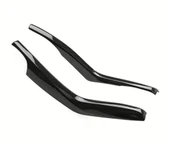 HONDA CİVİC FK7 FC5 2016 2021 model SEDAN HATCHBACK Vites Kolu Sol ve Sağ Trim KARBON AKSESUAR thumbnail 5