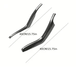 HONDA CİVİC FK7 FC5 2016 2021 model SEDAN HATCHBACK Vites Kolu Sol ve Sağ Trim KARBON AKSESUAR thumbnail 4