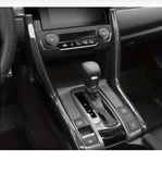 HONDA CİVİC FK7 FC5 2016 2021 model SEDAN HATCHBACK Vites Kolu Sol ve Sağ Trim KARBON AKSESUAR thumbnail 2