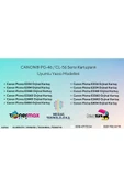 Canon Pg-46 /cl-56 Pixma E404/e414/e464/e484 Siyah Ve Renkli Kartuş - 3