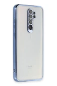 Xiaomi Redmi Note 8 Pro Kılıf Lensli Silikon - Açık Mavi - 1