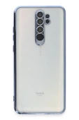 Xiaomi Redmi Note 8 Pro Kılıf Lensli Silikon - Açık Mavi - 2