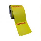 100X168 RAF ETİKETİ SARI ZEMİN 250 SARIM - 1