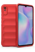 Xiaomi Redmi 9A Kılıf Optimum Silikon - Kırmızı thumbnail 1