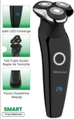 medisana Smart Alman Tasarım Led Ekranlı Esnek Oynar Başlıklı Ipx5 Islak Kuru Şarjlı Tıraş Makinesi - 2