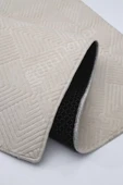 Halı Cool Krem Pramit Kaymaz Yıkanabilir Kaymaz Yolluk Kilim Salon Halısı Modelleri - 4