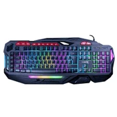 Turbox BladeDancer TR-GK103 USB Q Rainbow Aydınlatma Kablolu Gaming Klavye - 4