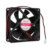 8X8 24 Volt Bilgisayar Fanı (80X80x25 Mm) - 2
