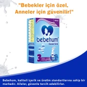 Bebehum 3 Devam Sütü 400 gr 9-12 Ay 10 Adet thumbnail 3