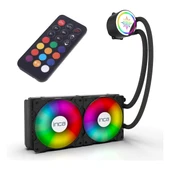 Inca ISS-02XN ARGB 240mm AM5/1700P Siyah İşlemci Sıvı Soğutucu thumbnail 1