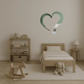 Modern Kalpler Aynalı Tablo thumbnail 3