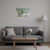 Sana Bağımlıyım Dekoratif Aynalı Tablo - 5