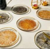 Fecra Mystic 6'lı Pasta Tabağı Seti 16 cm thumbnail 3