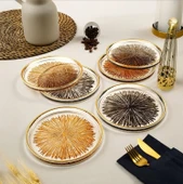 Fecra Mystic 6'lı Pasta Tabağı Seti 16 cm thumbnail 6