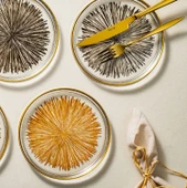 Fecra Mystic 6'lı Pasta Tabağı Seti 16 cm thumbnail 4