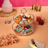 Fecra Loren Katlı Kase Altın Fileli - 1