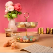 Fecra Loren Katlı Kase Altın Fileli - 2