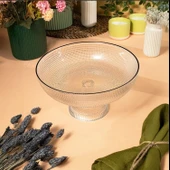 Fecra Loren Ayaklı Kase Siyah Fileli - 1