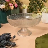 Fecra Loren Ayaklı Kase Siyah Fileli - 3