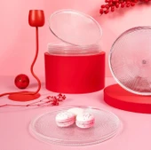 Fecra Loren 6 Parça Servis Seti 21 cm Natürel - 2