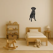 Eğlenceli Köpek Dekoratif Tablo - 4