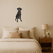 Eğlenceli Köpek Dekoratif Tablo - 1