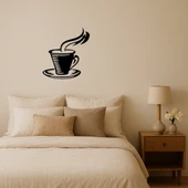 Çay Fincanı Tasarımlı Dekoratif Duvar Tablosu - 1