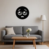 Üzgün Emoji Dekoratif Tablo - 3