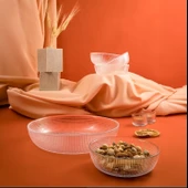 Fecra Loren 5'li Çerez Sunum Seti Natürel - 3