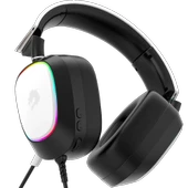 GameBooster H23W Nemesis RGB USB 7.1 Beyaz Profesyonel Gaming Kulaklık - 2