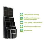 65 W Monokristal Güneş Paneli Solar Panel Mono thumbnail 2