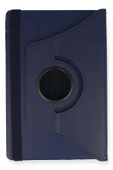 Samsung Galaxy P610 Tab S6 Lite 10.4 Kılıf 360 Tablet Deri Kılıf - Lacivert thumbnail 2