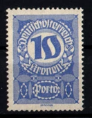 EABİ-Avusturya 1920 Taxe Pulları 10 Kr (ws1335) - 1