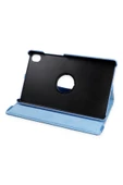 Samsung Galaxy X510 Tab S9 FE 11 Kılıf 360 Tablet Deri Kılıf - Turkuaz thumbnail 3