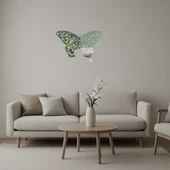 Butterfly 15 Dekoratif Aynalı Tablo thumbnail 1