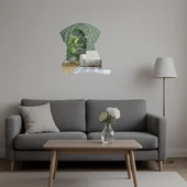 Sevimli Köpekler İç Mekan Dekoratif Aynalı Tablo thumbnail 5