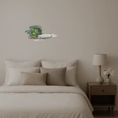 İnşaat ve Tarım Makinesi Temalı Dekoratif Aynalı Tablo thumbnail 4