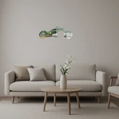 Özgür Motorcu Temalı  Dekoratif Aynalı Tablo thumbnail 1