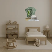 Sevimli Köpekler İç Mekan Dekoratif Aynalı Tablo thumbnail 4