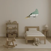 İngiliz Bahçe Kuşu  Dekoratif Aynalı Tablo thumbnail 4